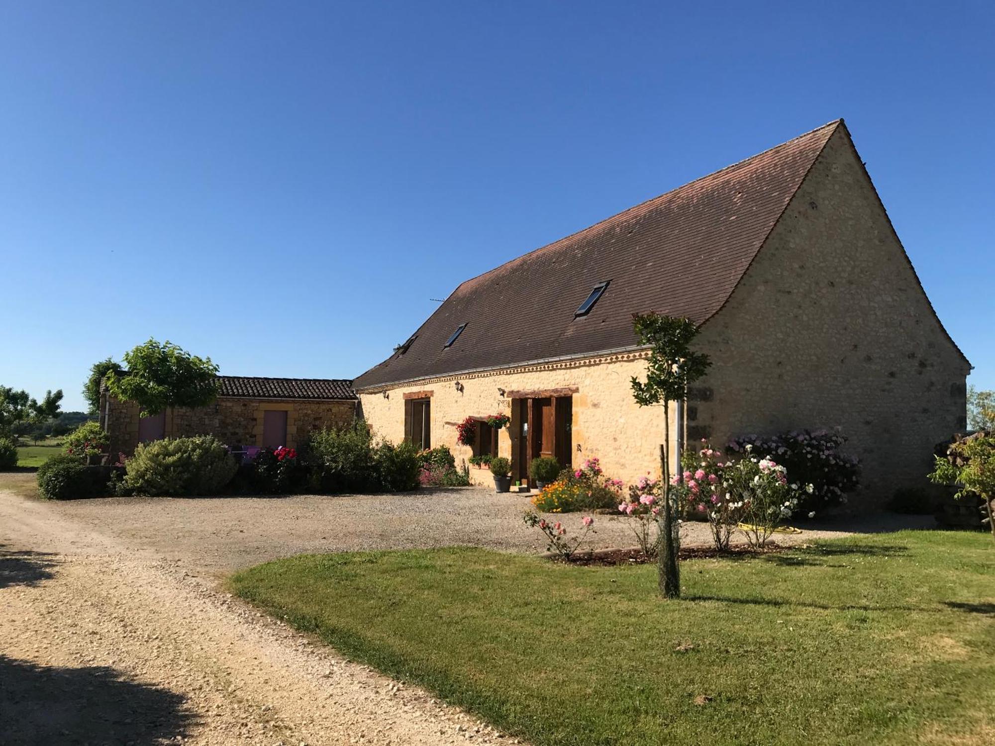 Chambre D'Hotes La Ferme De La Croix. Saint-Avit-Sénieur Zewnętrze zdjęcie
