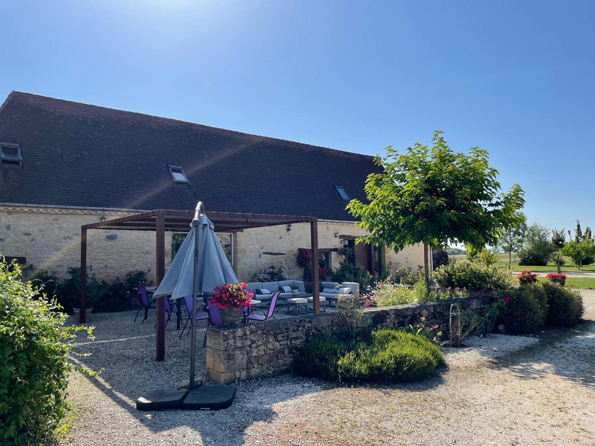 Chambre D'Hotes La Ferme De La Croix. Saint-Avit-Sénieur Zewnętrze zdjęcie