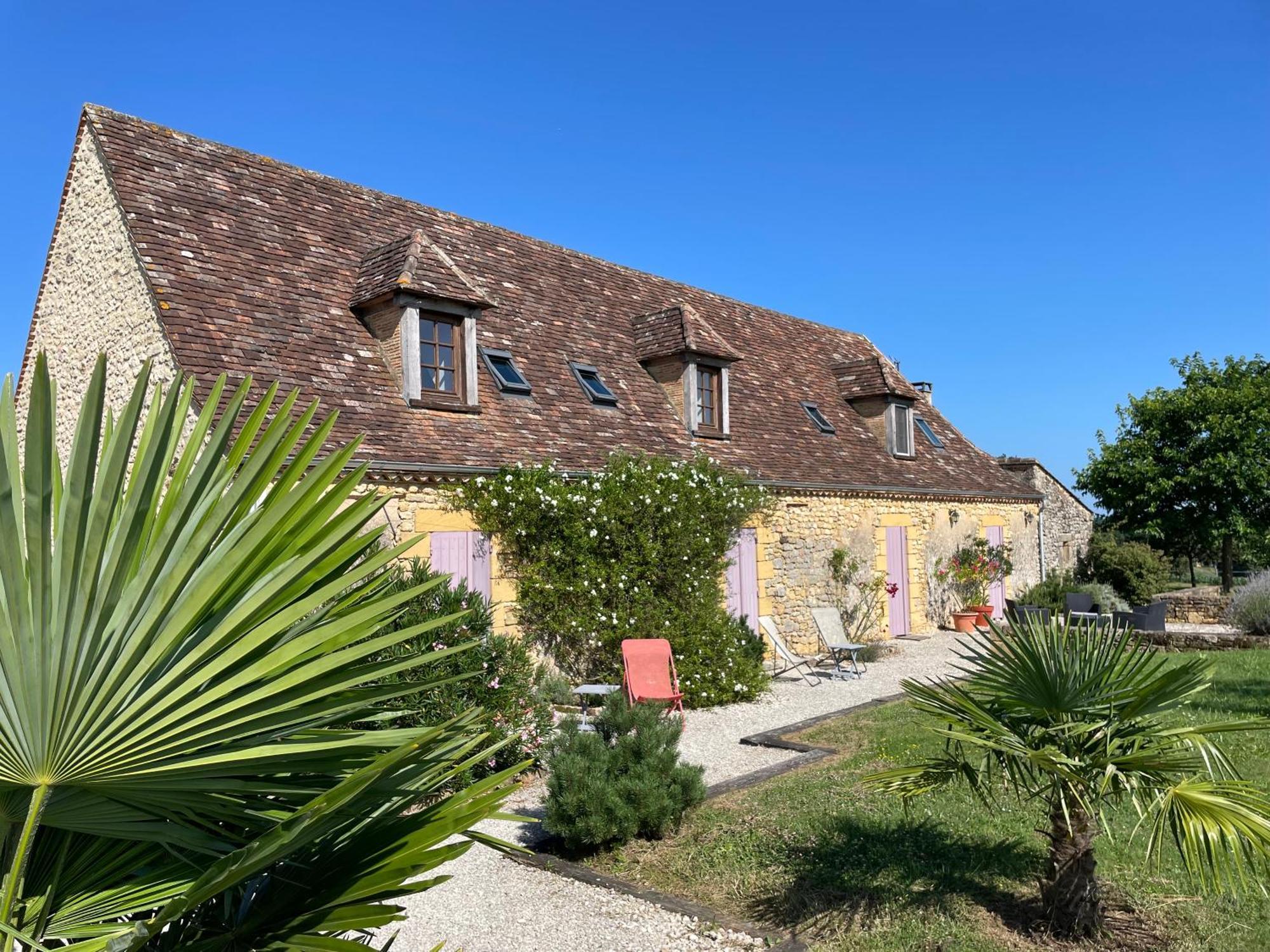 Chambre D'Hotes La Ferme De La Croix. Saint-Avit-Sénieur Zewnętrze zdjęcie