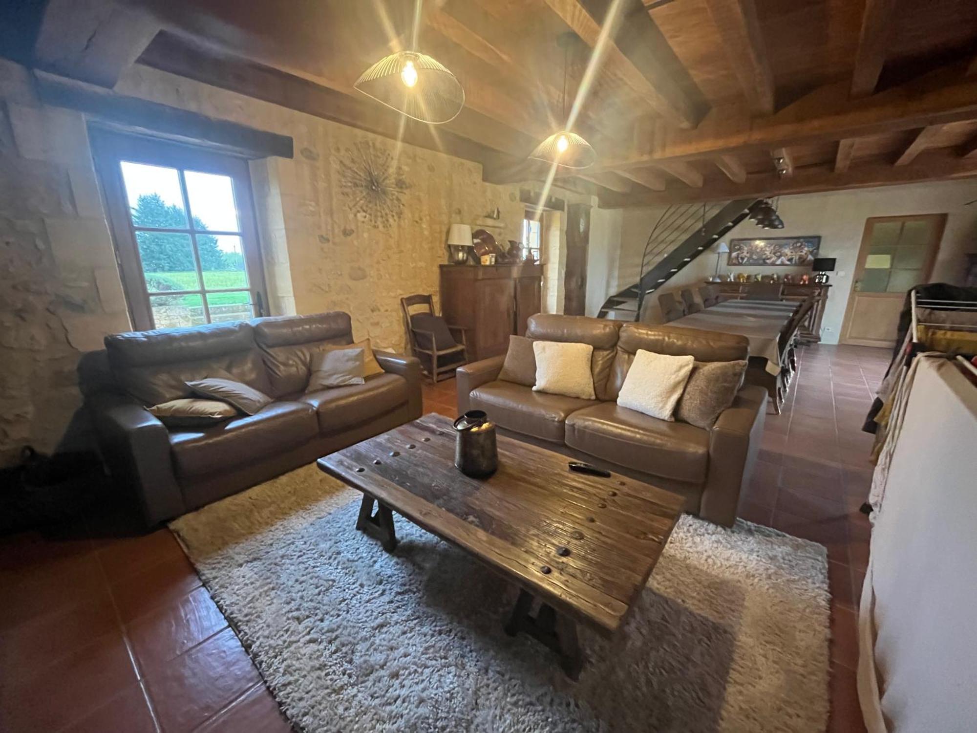 Chambre D'Hotes La Ferme De La Croix. Saint-Avit-Sénieur Zewnętrze zdjęcie
